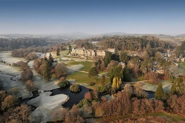 Bovey Castle, Darmoor National Park, England, UK, luxury countryside hotel for families, dogs allowed, swimming pool, golf, kids club